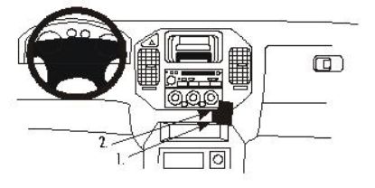 Trim Frame Mitsubishi Pajero 00-