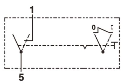 Switch 0-I 24V,8A