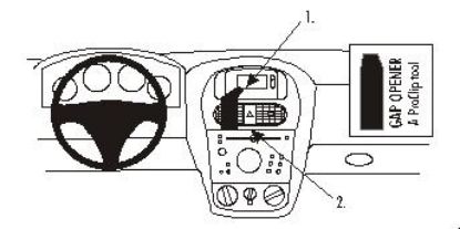 Trim Frame Opel Corsa 01-04/Combo 02-04
