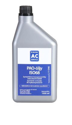 Oil, compressor PAO 68 1000 ml