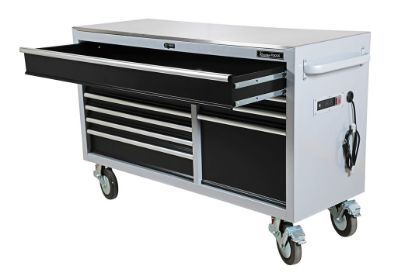 Tool Trolley "Heavy Duty" 10 sahtliga, hall,  1T kandevõimega