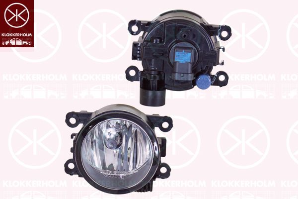 Front Fog Light TRAFIC III Buss (JG_), CAPTUR I (J5_, H5_)