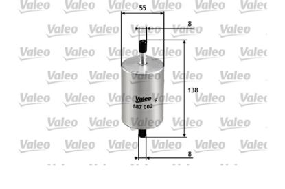 Fuel Filter LOGAN (LS_), MEGANE III