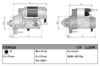 Starter RAV 4 II (CLA2), AVENSIS VERSO