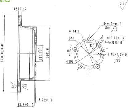 Brake Disc Toyota