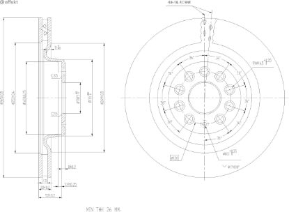 Brake Disc Tesla