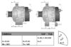Alternator 14V 75 A