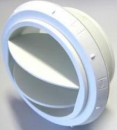 Air nozzle, auxiliary heater 90MM suletav valge