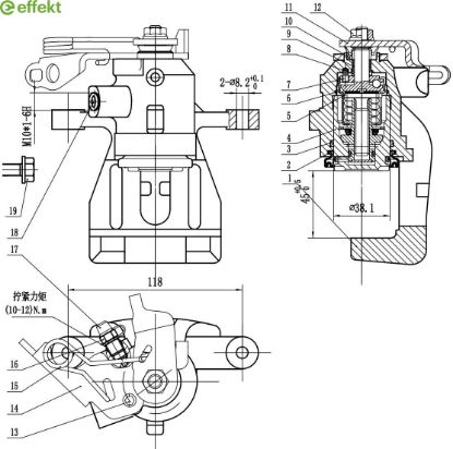 Brake Caliper FORD - 1 426 838