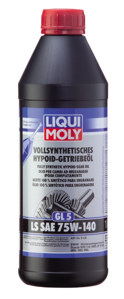 Transmission Oil Hüp sünt GL5 75W-140 LS 1L