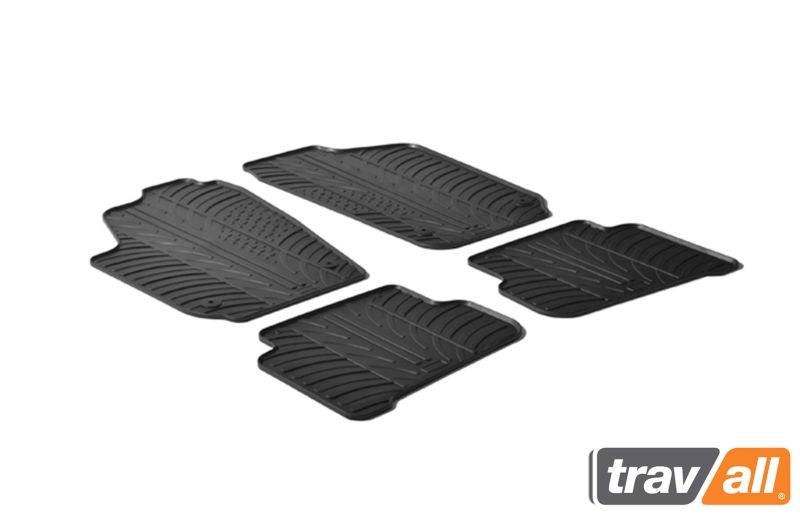 Non-skid Inset Mat VW POLO (2009-2017)(4PCS+FIX) Non-skid Inset Mat VW POLO (2009-2017)(4PCS+FIX)