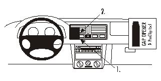 Trim Frame VW Bora 99-