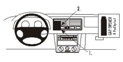 Trim Frame VW Bora 99-