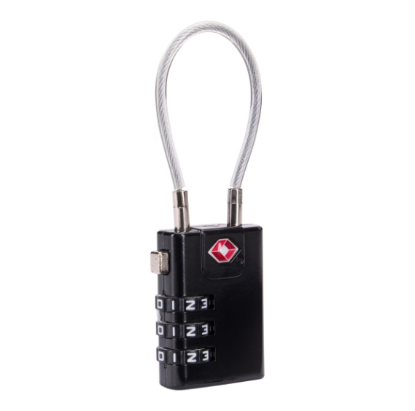 Boot-/Cargo Area Bag TSA cable lock