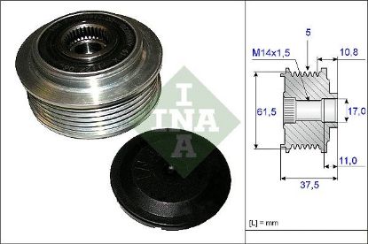 Alternator Freewheel Clutch Alfa Romeo/Fiat