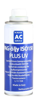 Oil, compressor PAG150 PLUS UV 250ml