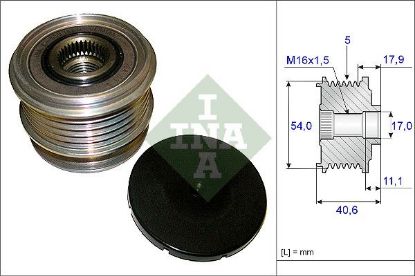 Alternator Freewheel Clutch VOLVO - 30659131