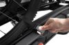 Bike Rack, trailer hitch carrier VeloSpace XT 2 (2 kuni 3 rattale, 13pin), must
