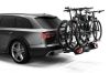Bike Rack, trailer hitch carrier VeloSpace XT 2 (2 kuni 3 rattale, 13pin), must