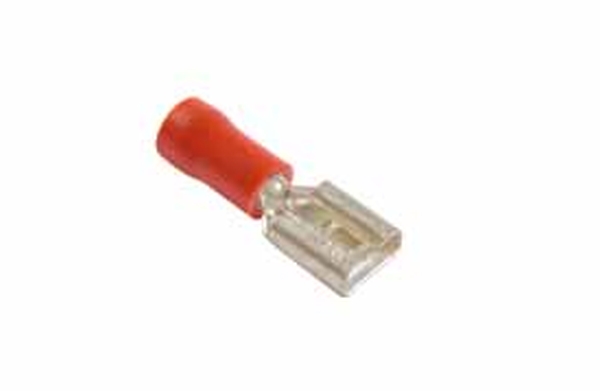 Terminal, electric universal parts plaat 6,3mm pun 100tk