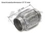 Flexible Pipe, exhaust system 70x137mm tugev sisu