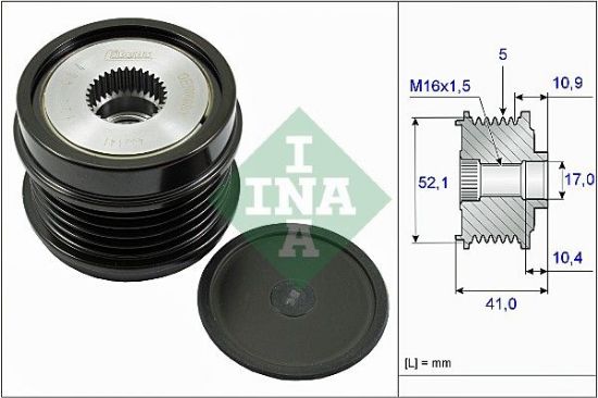 Alternator Freewheel Clutch MERCEDES-BENZ