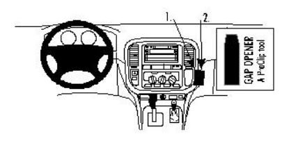Trim Frame Toyota Landcruiser 100 98-