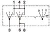 Switch 0-I-II 12V,16A