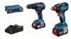 Electrical Tool Set (rechargeable) GDX 18V200 + GSB 18V-55 2x4,0Ah GAL 18V-40