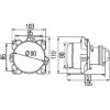 Insert, headlight 90mm Classic DE, 12V pirniga Min tel. kogus 36tk