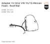 Mounting Set, roof rack 5102 VW T5/T6 Minivan Fixed - Roof Rail (LHD, SWB)
