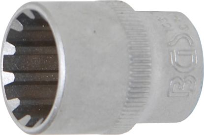 Socket Wrench Insert 3/8" Socket "Gear Lock", 17 mm