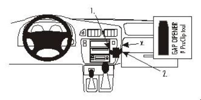 Trim Frame Nissan Patrol GR Y61 98-