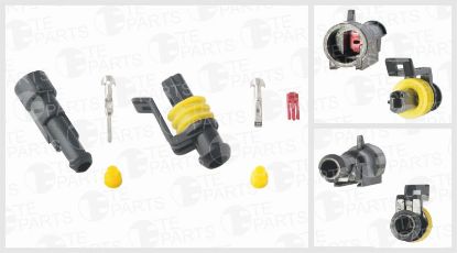 Cable Connector Kit 1 PIN komplekt "Superseal" ISA + EMA