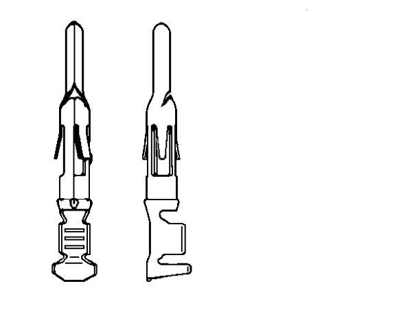Terminal, electric universal parts coni 0,75-1,5mm  100tk