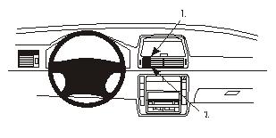 Trim Frame VW Sharan 01-02