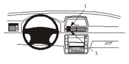 Trim Frame VW Sharan 01-02