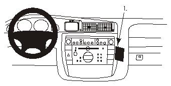 Trim Frame Opel Omega 00-