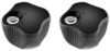 Extension Set, trailer hitch bike carrier Knob with Lock (rattahoidja lukusti) 2tk