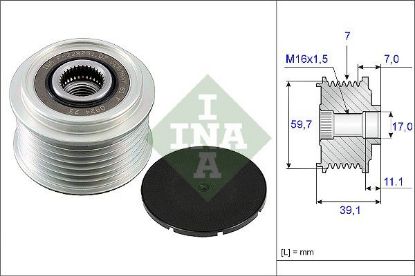 Alternator Freewheel Clutch PATROL GR II (Y61)