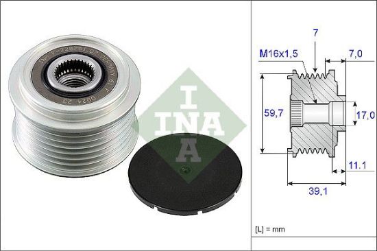 Alternator Freewheel Clutch PATROL GR II (Y61)