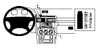 Trim Frame Land Rover Freelander 98-