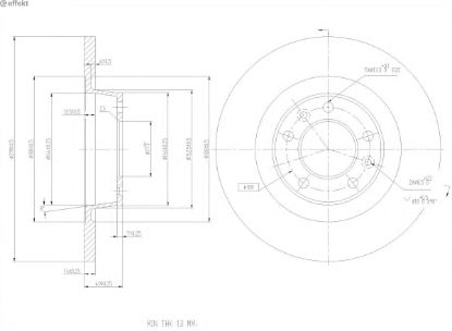 Brake Disc PSA - 4249 23