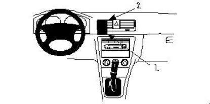 Trim Frame Skoda Octavia SLX 99-