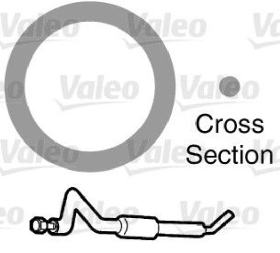 Gasket, coolant pipe Opel