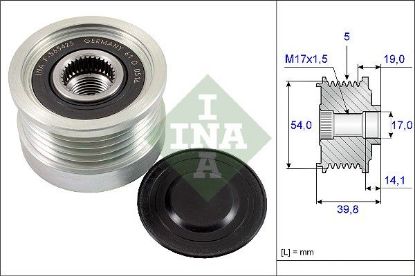 Alternator Freewheel Clutch Fiat