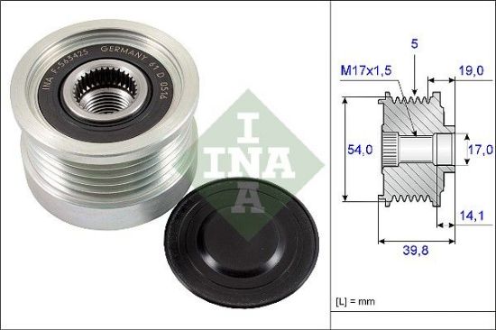 Alternator Freewheel Clutch Fiat