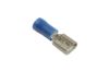 Terminal, electric universal parts plaat 6.3x0.8mm sinine