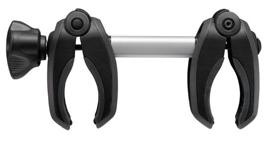 Extension Set, trailer hitch bike carrier Bike Holder 4 with lock + AcuTight Knob (anodised)