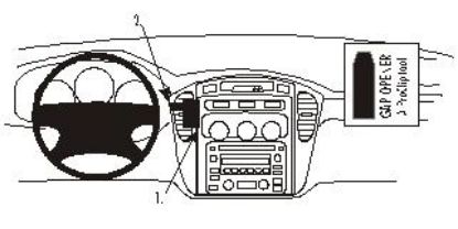 Trim Frame Toyota Highlander 01-07
